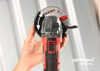  1 صنفرة زاوية لاسلكية SKIL 20V مع بداية ناعمة 115 مم (4.5 بوصة)