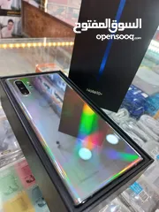  3 مستعمل Samsung Not 10 plas شرق اوسط رام 12 جيجا 256 بدون كرتونه  ومع كرتونه الأصلية متوفر توصيل