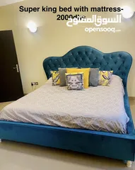  1 Super king bed with mattress