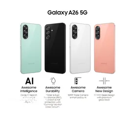  1 العرض الأقوى Galaxy A26 5G لدى العامر موبايل