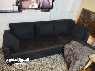  3 كنبة آيكيا بحاله ممتازه