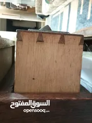  14 انتيك - مكتب خشب بلوط صناعه يدويه بالكامل قبل المكن والبراغي 1890 الي 1910 4 ادراج