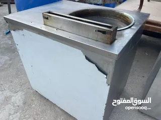  1 مقلا فلافل صاج فلافل قياس 90*70 ستايلس ستيل مقلى فلافل