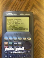  29 Casio algebra FX 2 plus الة حاسبة