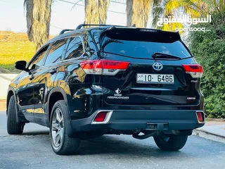  16 تويوتا هايلاندر هايبرد 2017   محرك 3500 cc  صنف ليمتد  6 مقاعد  اعلى صنف