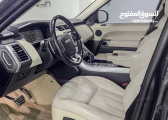  6 Range Rover Sport 2014 V8 Supercharged GCC OMAN رنج روفر سبورت 8 سوبرتشارج خليجي وكالة عمان 2014