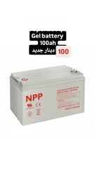 1 بطاريات جل 100 AH انتاج 9/2024