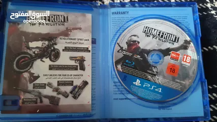  1 سيدي HOMEFRONT للبيع ا للبدل بحالة الجديد PS4