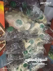  6 رقعة شطرنج جلد رول بطولات. احجار الشطرنج عظم  مع شنته