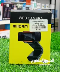  1 MICAM WEBCAM YELLOW BOX