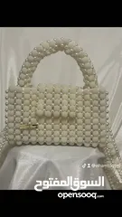  11 شناتي خرز معمولة يدويا من خرز الكرستال وخرز حبيبات التوت واللؤلؤ
