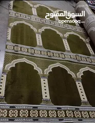  3 masjid carpets available with different colours and designs