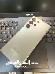  6 Samsung S23 Ultra 256 GB وارد شرق اوسط  مع الكرتونه ( وكااله )