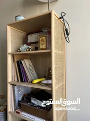  2 ارفف مكتب بحاله جيده جدا