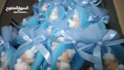  3 توزيعات صابون 50حبة ب10دنانير