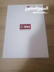  1 تابلت C idea جديد و محتويات العلبة