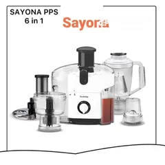  3 متعدد الاستعمالات 6  في 1 جهاز كل ست بيت محضرة العمر شركة سايونا SAYONA