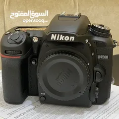  16 كاميرة نيكون D7500 جديدة غير مستعمله نهائي