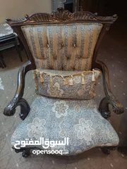  5 طقم كنب خشب زان للبيع