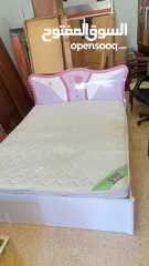  16 تخت مفرد ونص مع فرشه زنبركيه