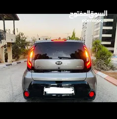  2 كيا سول 2015 ماتور  1600T ديزل اوتوماتيك ترخيص و تأمين  فل كامل يضفات فتحه سقف كهربائيه بانوراما