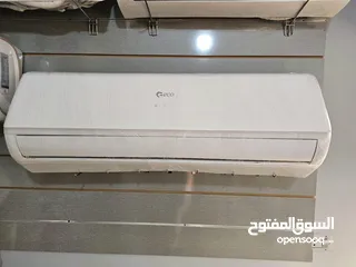  5 مكيف 1 طن مستعمل بحالة الوكاله  REYX مصنع ميديا فل انفيرتر توب نضافه شامل التركيب
