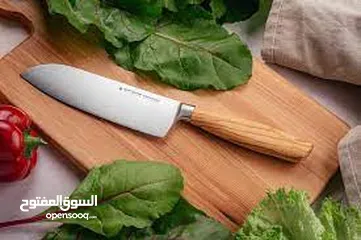  2 سكين سانتوكو من خشب الزيتون-16سم - zepter KSO-016