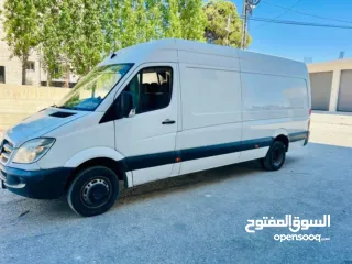  2 باص مرسيدس 516 شصي طويل موديل 2012 جير عادي