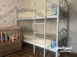  10 تخت طابقين ثقيل