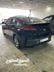  5 هيونداي ايونيك هايبرد موديل 2018 فل مع فتحه وارد الشركه الاردنيه فحص كامل بحالة الشركه