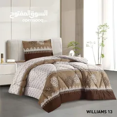  1 مجموعة WILLIAMS لحاف نفخ مفرد ونص مكون من 3 قطع لحاف نفخ دبل فيس