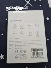  2 سماعة Mibro Earbuds M1 قوية جدا