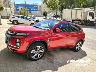  4 Mitsubishi ASX 2022 الفخمة تسيير شهر 10/2023 عداد 9000 كيلو وكفالة لسنة 2028