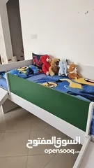  8 سرير اطفال مرتفغ كبير kids beds wiith 2 sljde sides