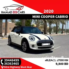 7 Mini Cooper Cabrio 2020 (White)