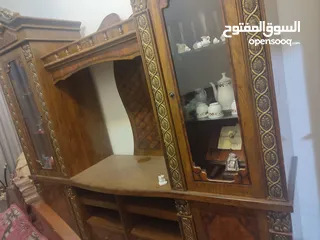  6 بوفيه تلفزيون وطاولة وسط