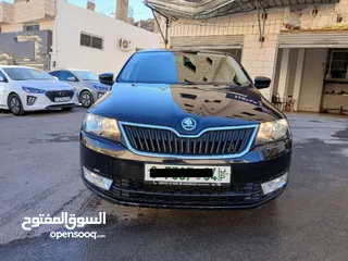  1 رابيد سبيس باك  2014  فحص ممتاز  اتومات 1.6 تيربو ديزل