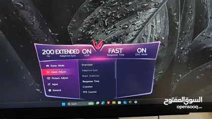 6 شاشة قيمينق 2k 180Hz/200Hz OC IPS من LG ULTRAGEAR