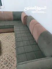  7 طقم كورنر بحالة جيدة جدا وبسعر مغري