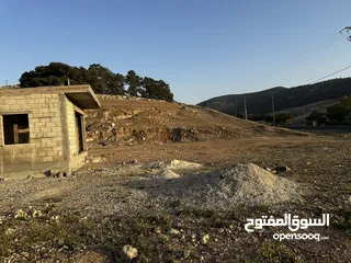  6 قطعة ارض للبيع على الشارع الرئيسي عمان - جرش قرب جامعة فيلادلفيا