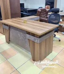  3 مكتب مدير متوفر بعدة الوان توصيل مجاني عدة موديلات وألوان وقياسات حسب الطلب
