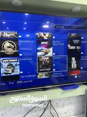  2 بلايستيشن فور فات 1000 جيجا معدل اصدار 11.00 فل العاب من اختيارك