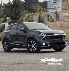  12 كيا سبورتاج هايبرد 2023 - فل كامل مع بانوراما - غرفة مميزه - عداد قليل اصلي - إمكانية التقسيط.