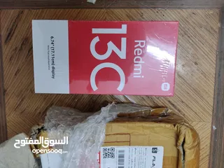  7 شاومي ريدمي C13 جديد الكرتون مغلف لم يفتح.