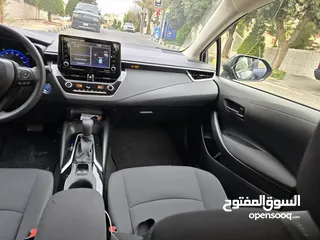  21 تويوتا كورولا 2021 ياباني بطارية ليثيوم قطعت مسافه 30 الف جمرك جديد بسعر مغري جدا