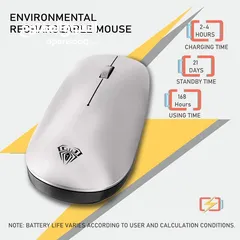  6 ماوس جيمنغ أصلي لألعاب الفيديو وشغل المكاتب وايرلس Aula SC800 Gaming Mouse Wireless