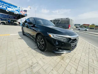  18 Honda Accord 2021 EXL Perl Black  1.5 turbo.    only low mileage 23,398