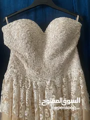  3 فستانين عرس مقاس US14
