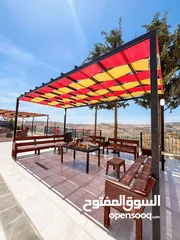  5 مزرعة وشاليه اركان جرش _خلف جامعة فيلادلفيا _تبعد عن دوار صويلح ربع ساعة