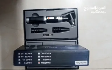  17 جهاز فحص الأذن و الانف auto scope منظار كاشف فاحص اذن و انف الطبي مع اضائه اوتو سكوب